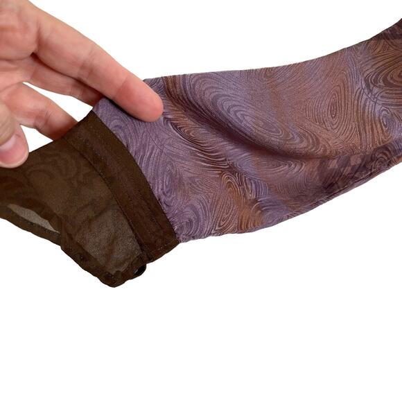 Exotic Brand Made in Indonesia Silk Tunic Top Blouse 100% Silk One Size OS A6-17 - Picture 2 of 7